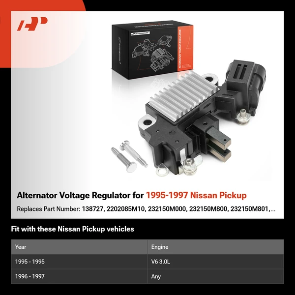 Alternator Voltage Regulator for 1995-1997 Nissan Pickup