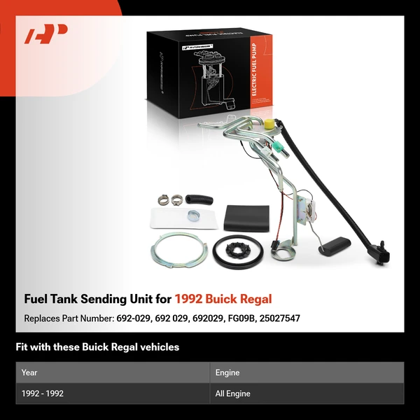 Fuel Tank Sending Unit for 1992 Buick Regal