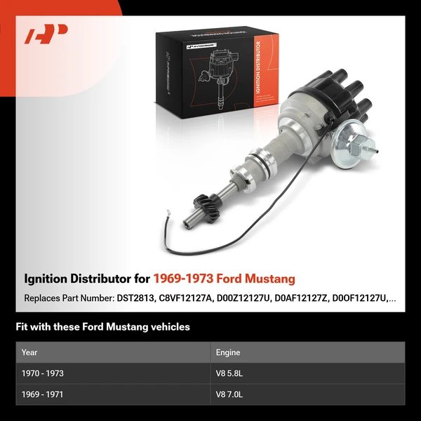 Ignition Distributor for 1969-1973 Ford Mustang