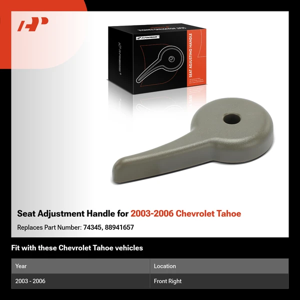 Seat Adjustment Handle for 2003-2006 Chevrolet Tahoe