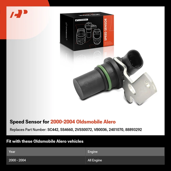 Speed Sensor for 2000-2004 Oldsmobile Alero