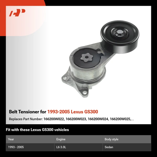 Belt Tensioner for 1993-2005 Lexus GS300