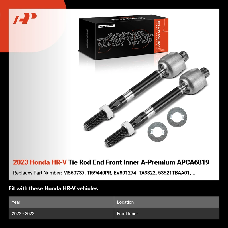 2023 Honda HR-V Tie Rod End Front Inner A-Premium APCA6819
