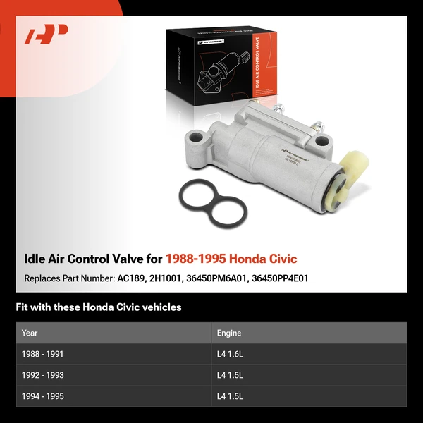 Idle Air Control Valve for 1988-1995 Honda Civic