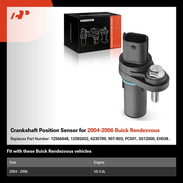Crankshaft Position Sensor for 2004-2006 Buick Rendezvous
