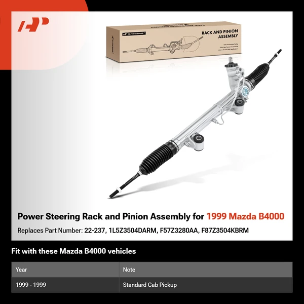 Power Steering Rack and Pinion Assembly for 1999 Mazda B4000