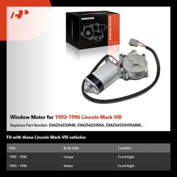 Window Motor for 1993-1996 Lincoln Mark VIII
