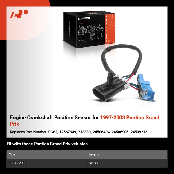 Engine Crankshaft Position Sensor for 1997-2003 Pontiac Grand Prix