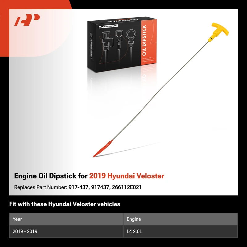 Engine Oil Dipstick for 2019 Hyundai Veloster