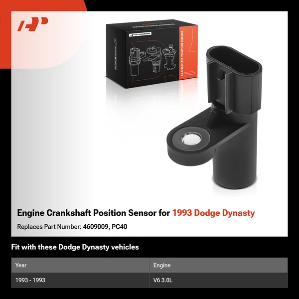 Engine Crankshaft Position Sensor for 1993 Dodge Dynasty