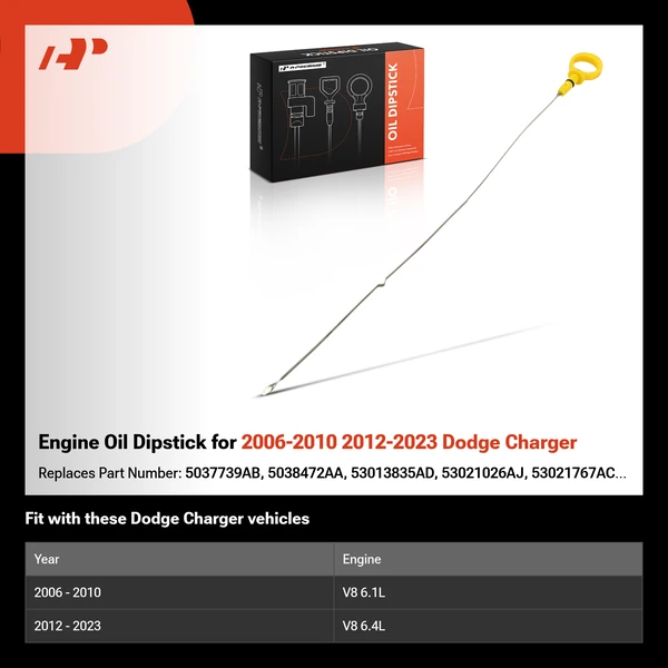 Engine Oil Dipstick for 2006-2010 2012-2023 Dodge Charger