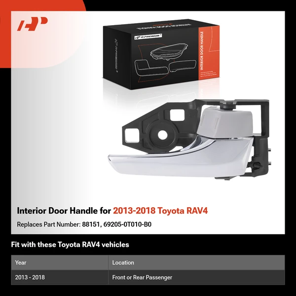 Interior Door Handle for 2013-2018 Toyota RAV4