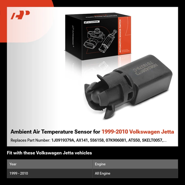 Ambient Air Temperature Sensor for 1999-2010 Volkswagen Jetta