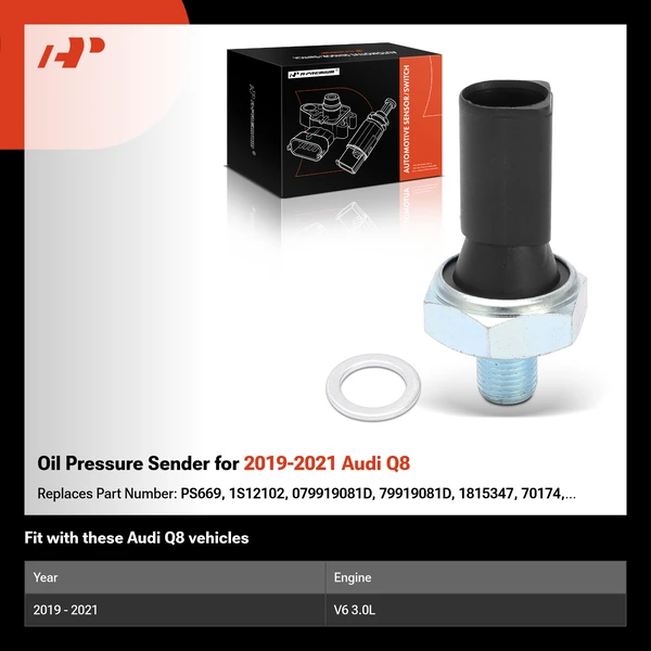 Oil Pressure Sender for 2019-2021 Audi Q8