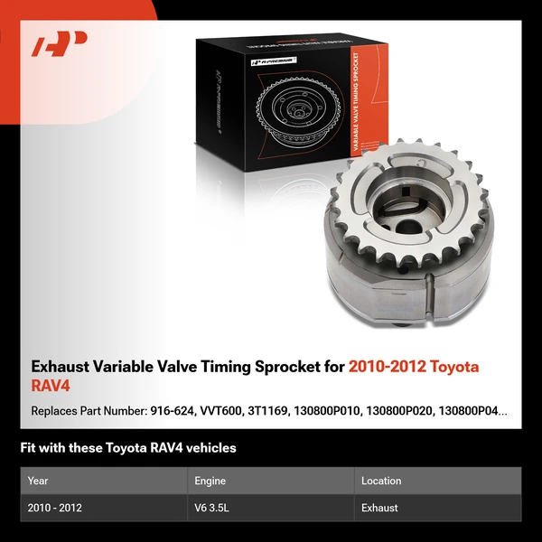 Exhaust Variable Valve Timing Sprocket for 2010-2012 Toyota RAV4