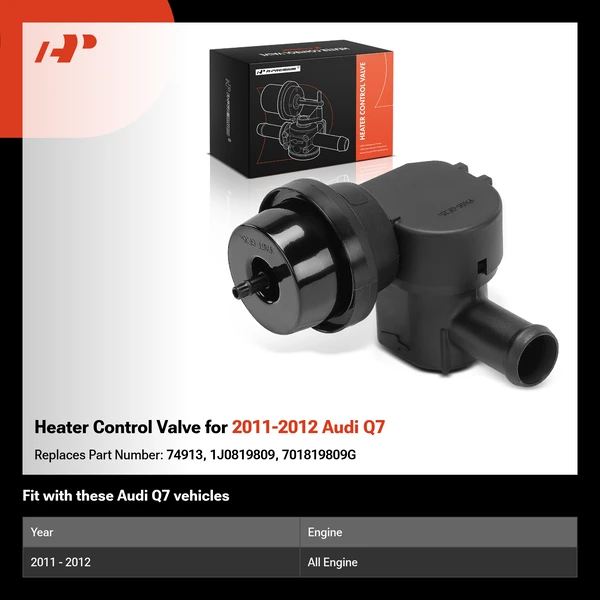 Heater Control Valve for 2011-2012 Audi Q7