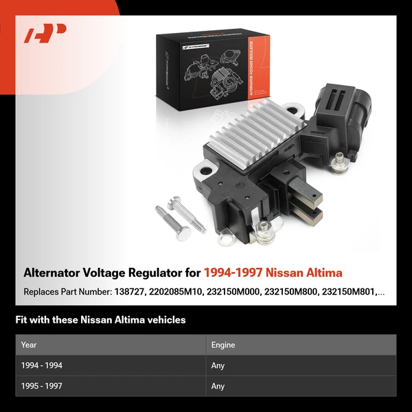 Alternator Voltage Regulator for 1994-1997 Nissan Altima