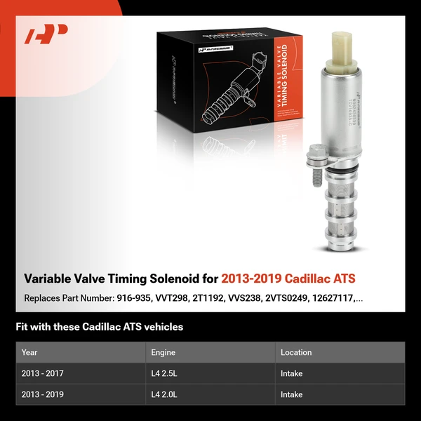 Variable Valve Timing Solenoid for 2013-2019 Cadillac ATS