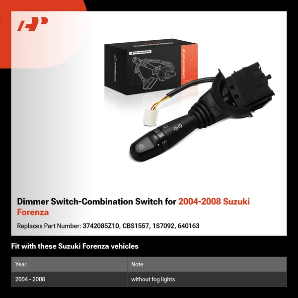 Dimmer Switch-Combination Switch for 2004-2008 Suzuki Forenza