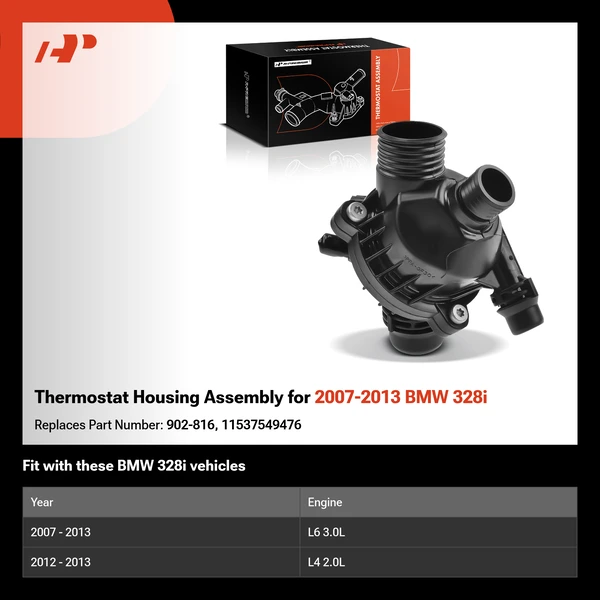 Thermostat Housing Assembly for 2007-2013 BMW 328i