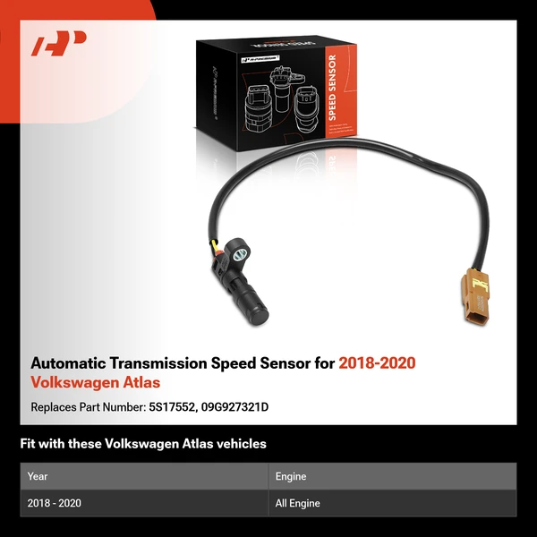 Automatic Transmission Speed Sensor for 2018-2020 Volkswagen Atlas