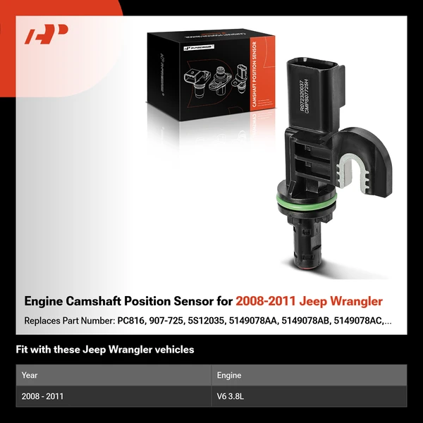 Engine Camshaft Position Sensor for 2008-2011 Jeep Wrangler