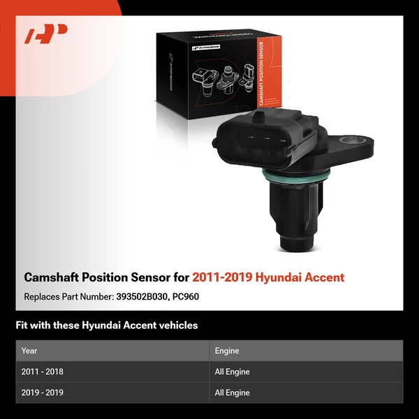 Camshaft Position Sensor for 2011-2019 Hyundai Accent