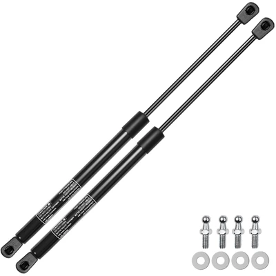 2 Pcs Universal Lift Supports Gas Struts with Spike Extended Length 23.86in. 20lbs