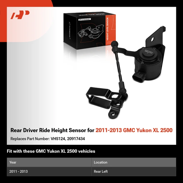 Rear Driver Ride Height Sensor for 2011-2013 GMC Yukon XL 2500
