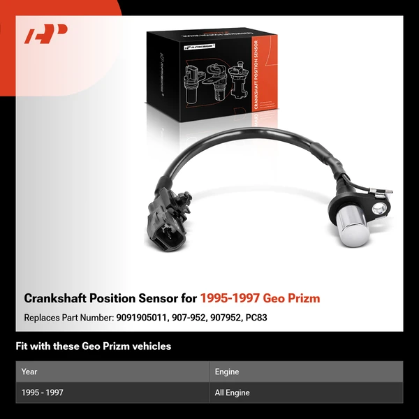 Crankshaft Position Sensor for 1995-1997 Geo Prizm