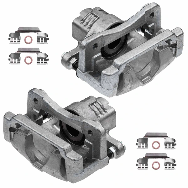 2-PC Brake Caliper, Rear Driver & Passenger, 1-Piston, A-Premium APBC1737