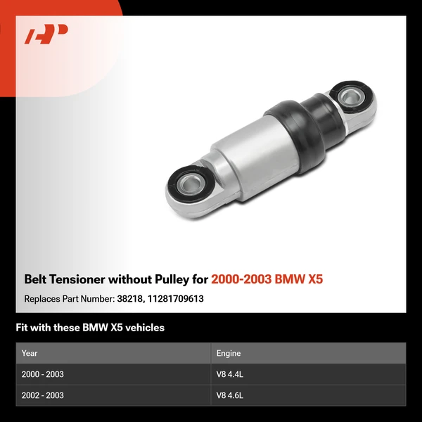 Belt Tensioner without Pulley for 2000-2003 BMW X5