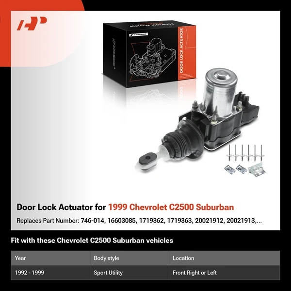 Door Lock Actuator for 1999 Chevrolet C2500 Suburban