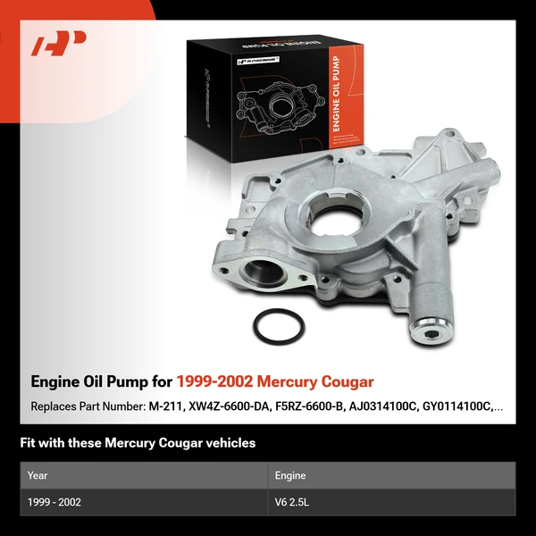 Engine Oil Pump for 1999-2002 Mercury Cougar
