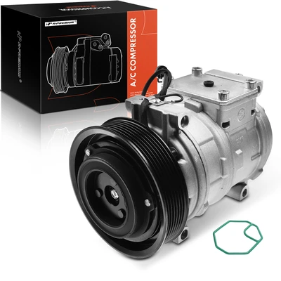 AC Compressor with Clutch & Pulley