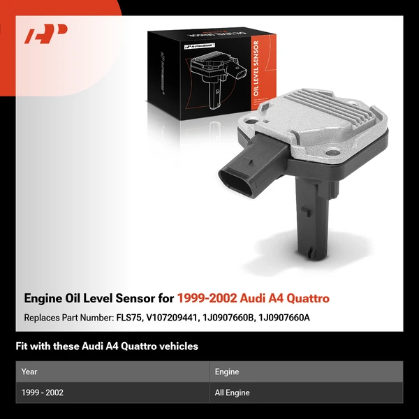 Engine Oil Level Sensor for 1999-2002 Audi A4 Quattro