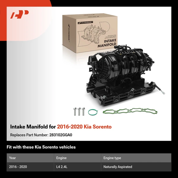 Intake Manifold for 2016-2020 Kia Sorento