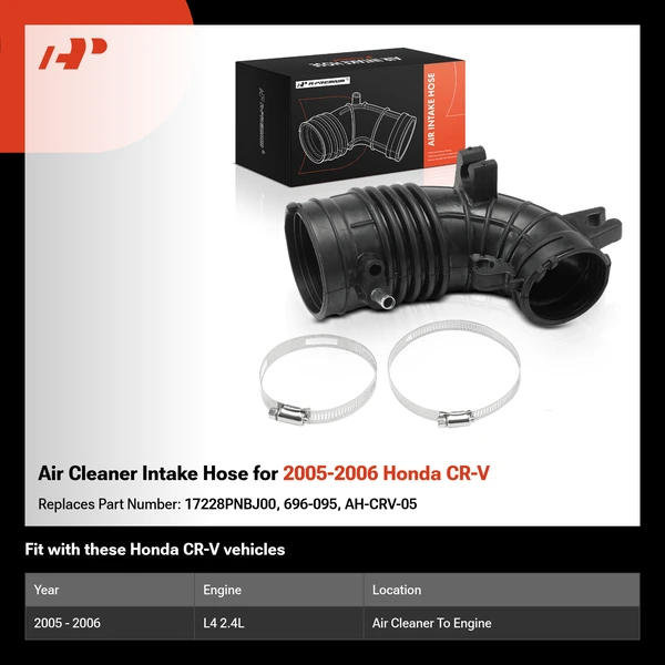 Air Cleaner Intake Hose for 2005-2006 Honda CR-V