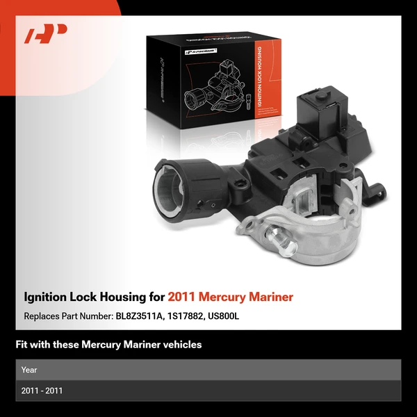 Ignition Lock Housing for 2011 Mercury Mariner