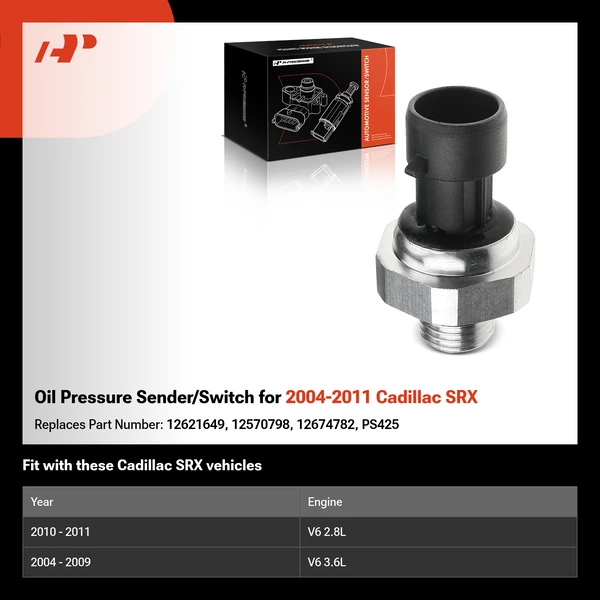 Oil Pressure Sender/Switch for 2004-2011 Cadillac SRX