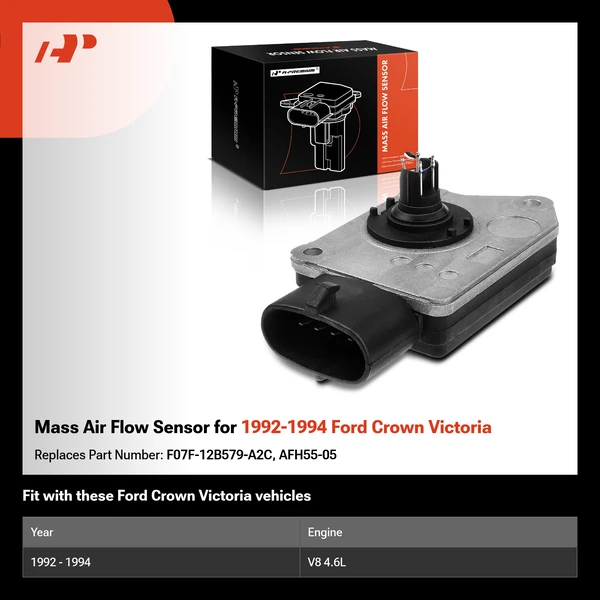 Mass Air Flow Sensor for 1992-1994 Ford Crown Victoria