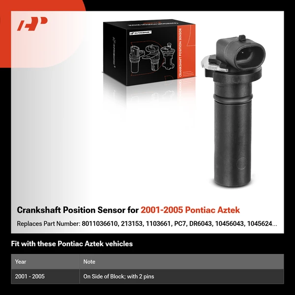 Crankshaft Position Sensor for 2001-2005 Pontiac Aztek