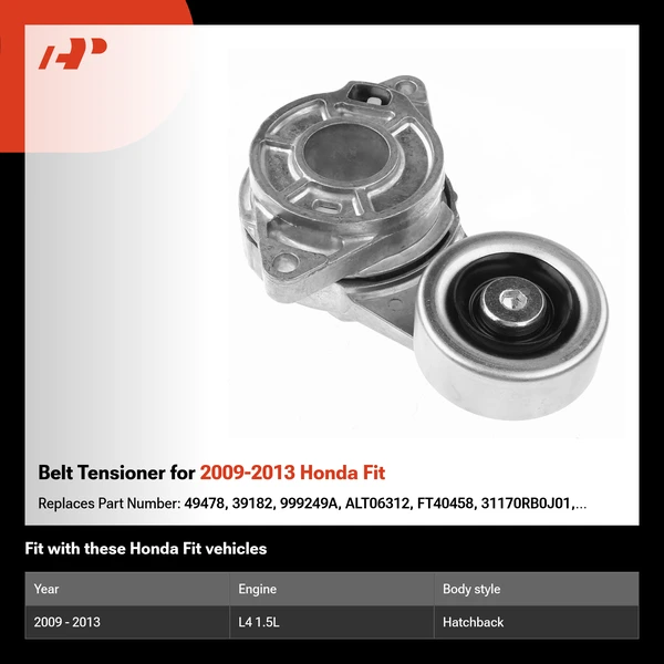Belt Tensioner for 2009-2013 Honda Fit
