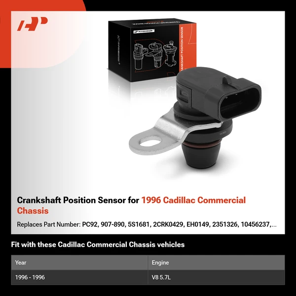 Crankshaft Position Sensor for 1996 Cadillac Commercial Chassis