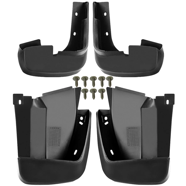 4 Pcs Front & Rear Mud Flaps Splash Guards for Honda Civic 2006-2011
