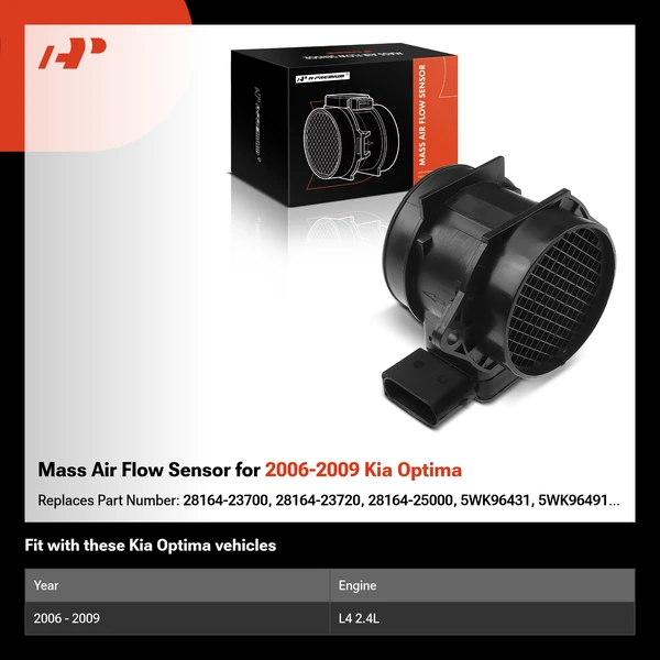 Mass Air Flow Sensor for 2006-2009 Kia Optima