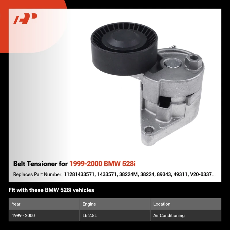 Belt Tensioner for 1999-2000 BMW 528i
