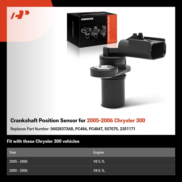 Crankshaft Position Sensor for 2005-2006 Chrysler 300