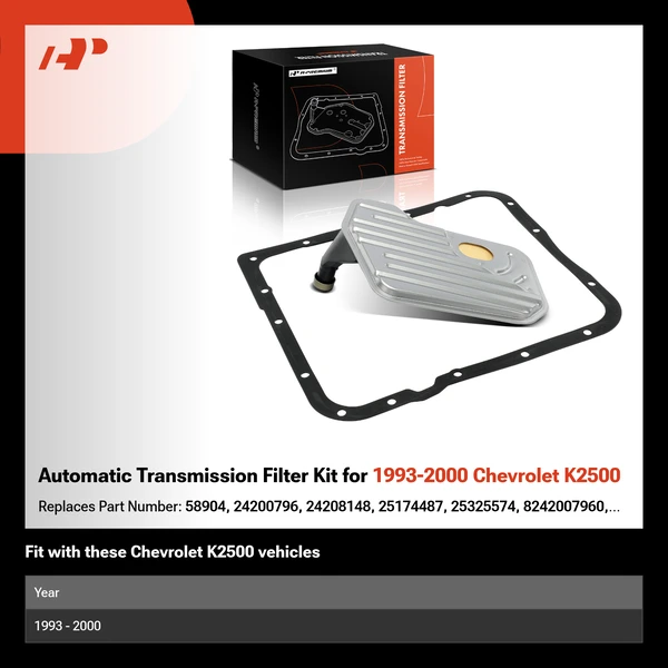 Automatic Transmission Filter Kit for 1993-2000 Chevrolet K2500