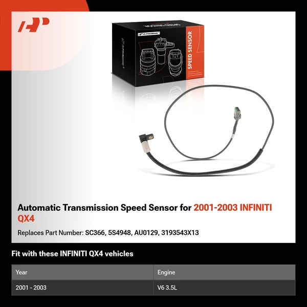 Automatic Transmission Speed Sensor for 2001-2003 INFINITI QX4